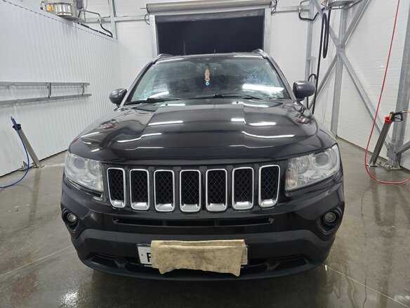 2012 Jeep Compass I Рестайлинг, чёрный, 1500000 рублей - вид 2
