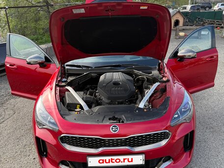 2018 Kia Stinger I, красный, 2900000 рублей, вид 4