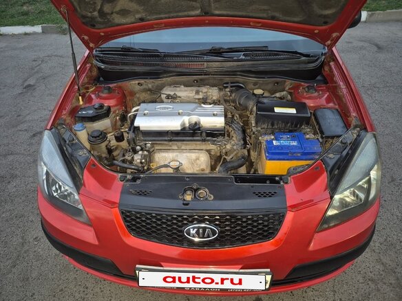 2006 Kia Rio II, красный, 550000 рублей - вид 15