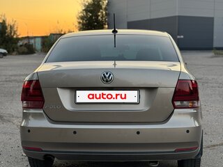 2019 Volkswagen Polo V Рестайлинг, бежевый, 1195000 рублей, вид 3