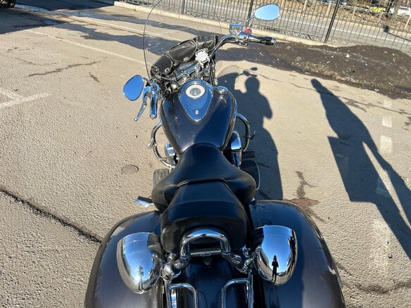 2008 Yamaha XV 1700 Road Star, серый, 850000 рублей - вид 15