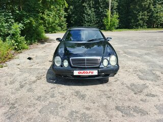 2001 Mercedes-Benz CLK-Класс 200 I (W208) Рестайлинг, чёрный, 400000 рублей, вид 1