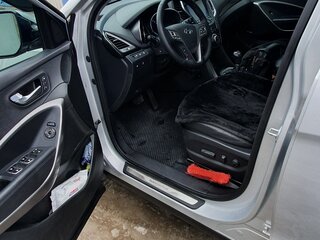 2013 Hyundai Santa Fe III, серебристый, 2200000 рублей, вид 5