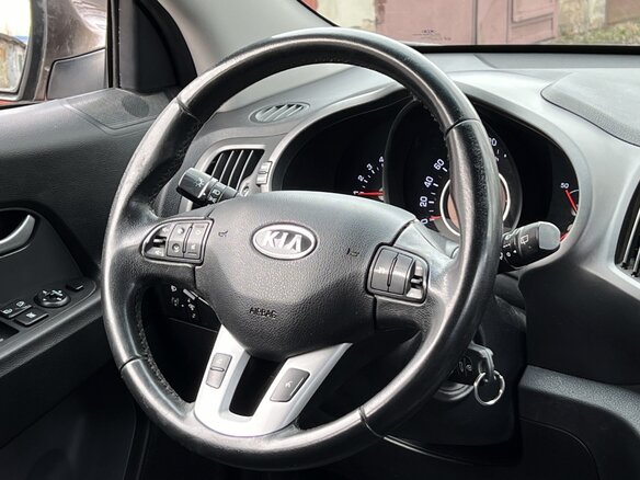 2011 Kia Sportage III, коричневый, 1250000 рублей - вид 8
