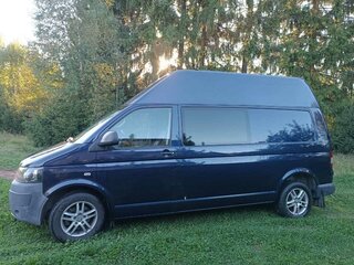 2011 Volkswagen Transporter T5 Рестайлинг, синий, 1200000 рублей, вид 2