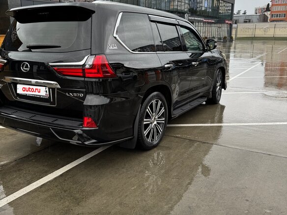 2021 Lexus LX 570 III Рестайлинг 2, чёрный, 13450000 рублей - вид 5