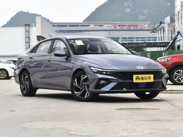 2025 Hyundai Elantra VII (CN7) Рестайлинг, синий, 1890000 рублей - вид 2