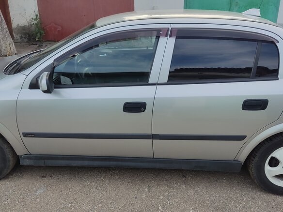 2001 Opel Astra G, серебристый, 370000 рублей - вид 13