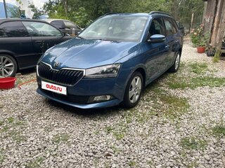 2021 Skoda Fabia III Рестайлинг, синий, 1800000 рублей, вид 1