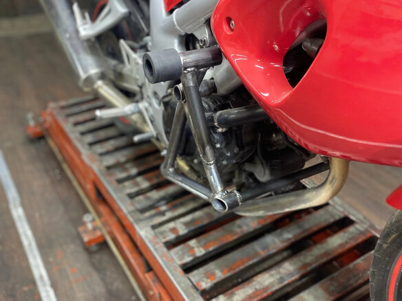 2005 Suzuki SV 400, красный, 250000 рублей - вид 11