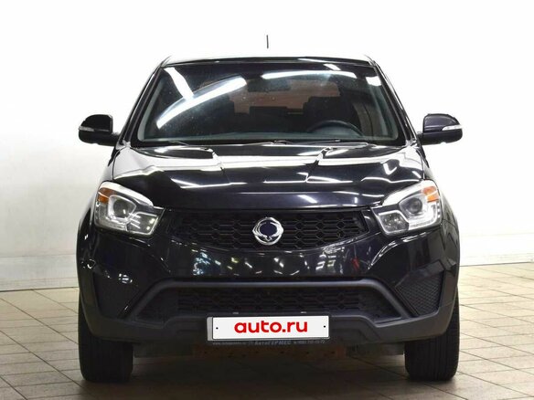 2014 SsangYong Actyon II Рестайлинг, чёрный, 1000000 рублей - вид 1