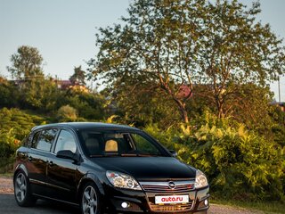 2007 Opel Astra H Рестайлинг, чёрный, 640000 рублей, вид 4