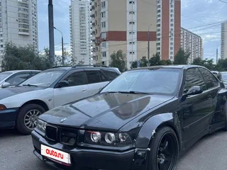 1997 BMW 3 серии Compact 318i III (E36), чёрный, 250000 рублей, вид 1