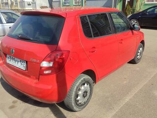 2012 Skoda Fabia II Рестайлинг, красный, 540000 рублей, вид 4