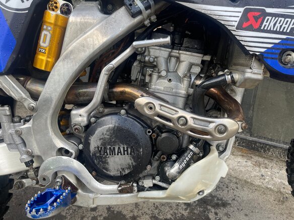 2009 Yamaha YZ250F, синий, 300000 рублей - вид 2