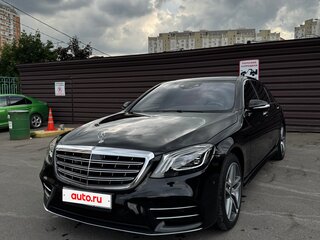 2019 Mercedes-Benz S-Класс 450 Long VI (W222, C217) Рестайлинг, чёрный, 4999000 рублей, вид 1
