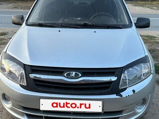 2012 Lada (ВАЗ) Granta I, серебристый, 350000 рублей, вид 1