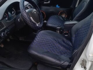 2013 Lada (ВАЗ) Priora I, белый, 350000 рублей, вид 5