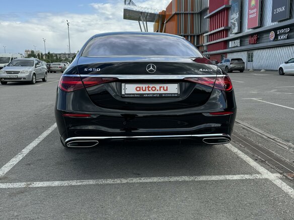 2021 Mercedes-Benz S-Класс 450 Long 4MATIC VII (W223), чёрный, 11000000 рублей - вид 6