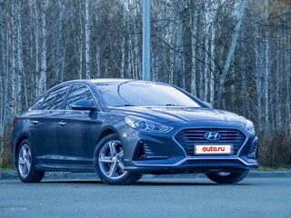 2018 Hyundai Sonata LPi VII (LF) Рестайлинг, серый, 1600000 рублей, вид 3