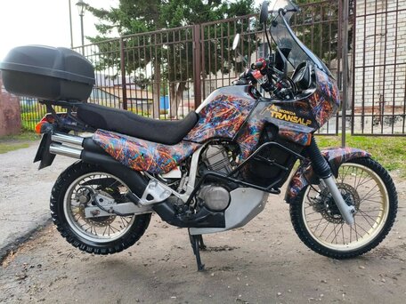 1993 Honda Transalp 400, чёрный, 250000 рублей, вид 3