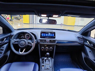 2023 Mazda CX-4 I Рестайлинг, синий, 1800000 рублей, вид 4
