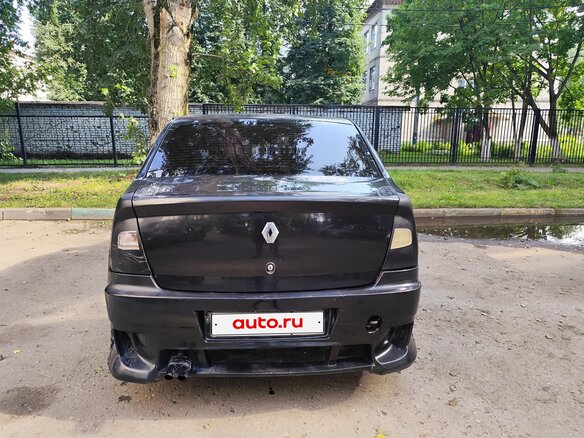 2011 Renault Logan I Рестайлинг, чёрный, 100000 рублей