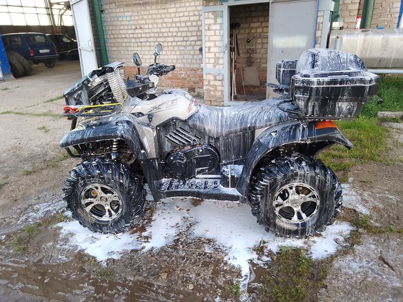 2014 CFMoto CF600-X6, серебристый, 580000 рублей - вид 10
