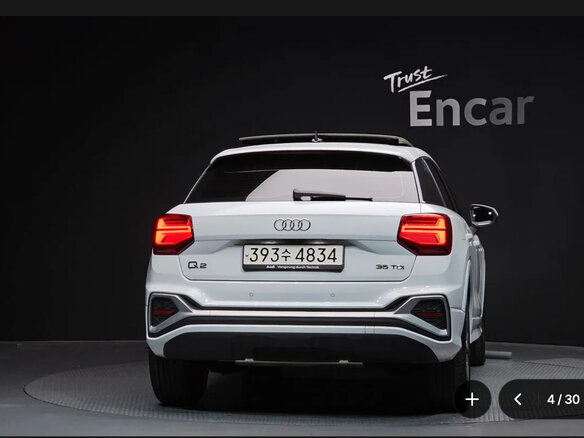 2023 Audi Q2 35 TDI I Рестайлинг, белый, 2400500 рублей - вид 3