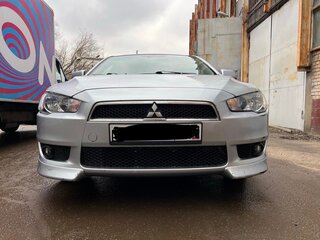 2008 Mitsubishi Lancer X, серебристый, 620000 рублей, вид 1