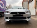 2008 Mitsubishi Lancer X, серебристый, 620000 рублей