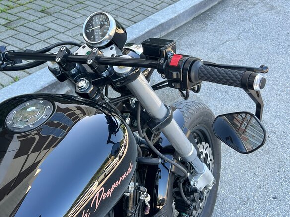 1997 Suzuki Desperado VZ400, чёрный, 500000 рублей - вид 16