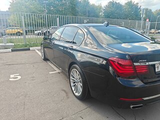 2013 BMW 7 серии Long 750Li xDrive V (F01/F02/F04) Рестайлинг, чёрный, 1450000 рублей, вид 4