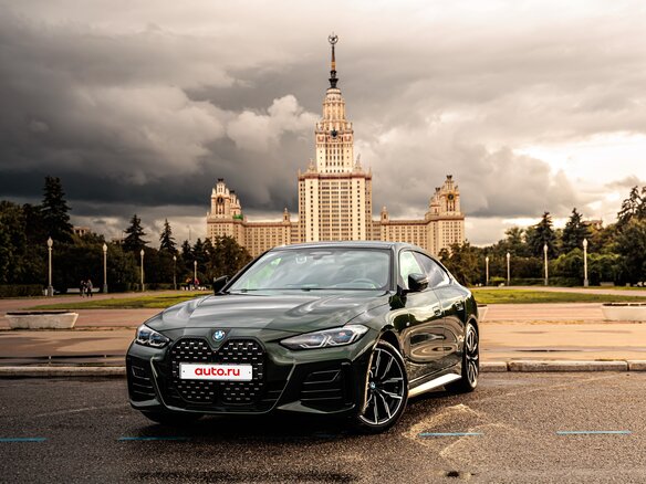 2021 BMW 4 серии 420i G22, G23, G26, зелёный, 5490000 рублей - вид 1
