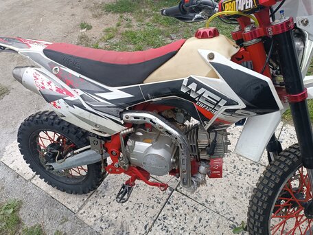 2020 Wels CRF 125, красный, 75000 рублей, вид 2