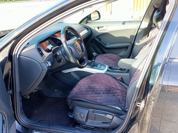 2008 Audi A4 IV (B8), чёрный, 1250000 рублей - вид 7
