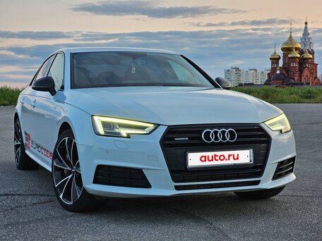2016 Audi A4 V (B9), белый, 2590000 рублей, вид 2