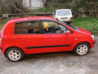2005 Hyundai Getz I, красный, 370000 рублей, вид 2