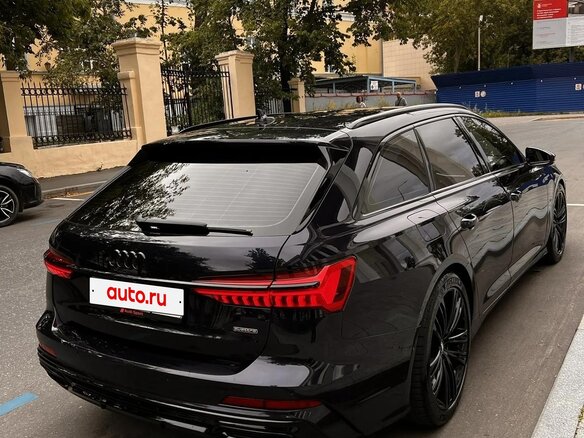 2018 Audi A6 50 TDI V (C8), синий - вид 8