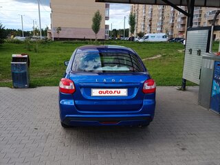 2022 Lada (ВАЗ) Granta I Рестайлинг, синий, 690000 рублей, вид 4