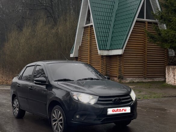 2022 Lada (ВАЗ) Granta Euro-2 I Рестайлинг, чёрный, 900000 рублей - вид 12