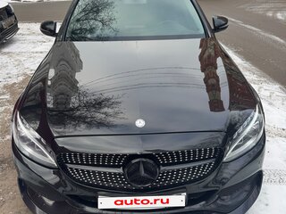 2017 Mercedes-Benz C-Класс 180 9G-TRONIC IV (W205), чёрный, 2500000 рублей, вид 3