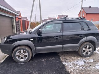 2008 Hyundai Tucson I, чёрный, 1070000 рублей, вид 3