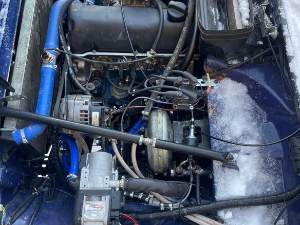 1998 Lada (ВАЗ) 2121 (4x4) I Рестайлинг, синий, 420000 рублей - вид 6