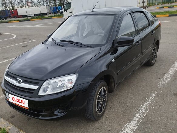 2014 Lada (ВАЗ) Granta I, чёрный, 500000 рублей