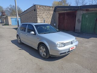 1998 Volkswagen Golf IV, серебристый, 470000 рублей, вид 3