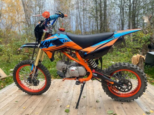 2022 Kayo Evolution K125EM, оранжевый, 80000 рублей - вид 5