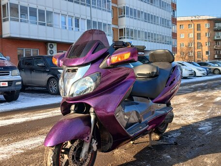 2003 Suzuki Burgman (SkyWave) 650, фиолетовый, 390000 рублей, вид 1