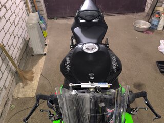 2009 Kawasaki ZX-6 Ninja, зелёный, 485000 рублей, вид 4