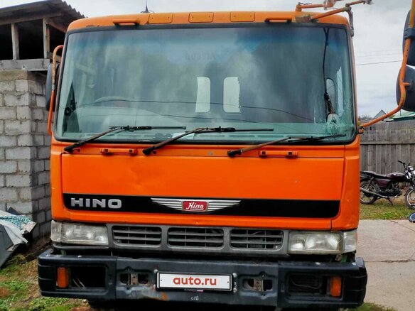 1994 Hino Бетоносмеситель, оранжевый, 2500000 рублей - вид 6
